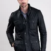 Corbridge Wax Jacket - Black