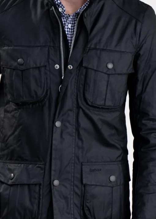 Corbridge Wax Jacket - Black