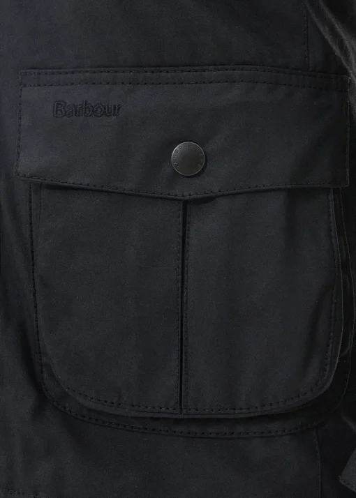 Corbridge Wax Jacket - Black