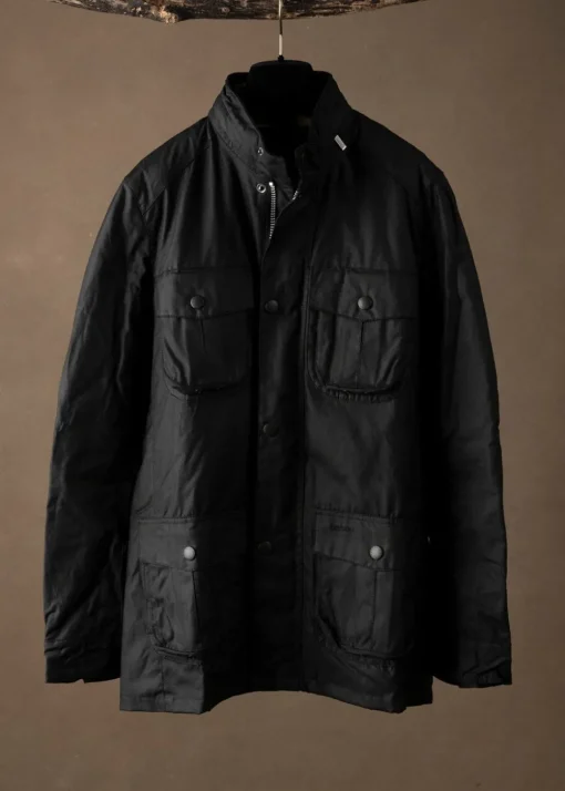 Corbridge Wax Jacket - Black