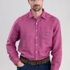 Coromandel Shirt - Berry