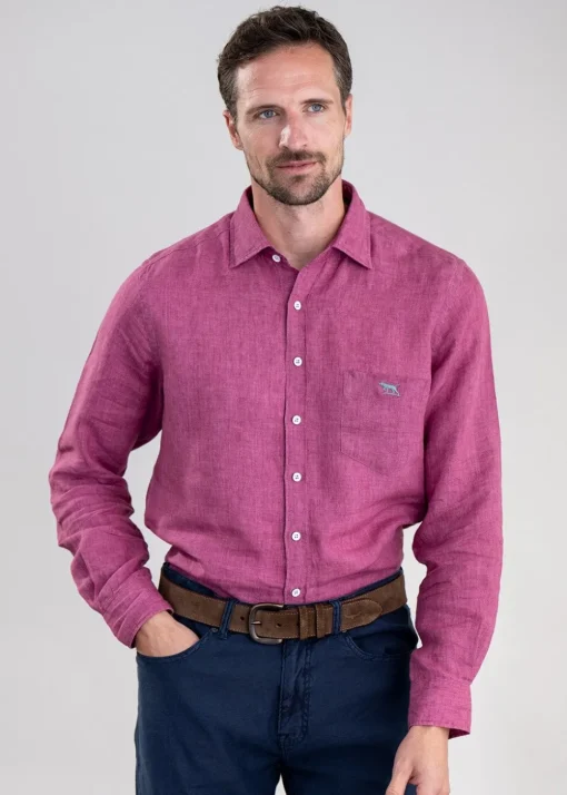 Coromandel Shirt - Berry