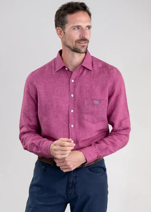 Coromandel Shirt - Berry