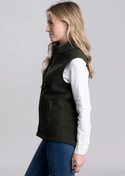 Country Colton Fleece Gilet - Sage