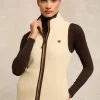 Country Fleece Gilet - Cream