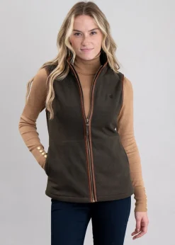 Country Fleece Gilet - Khaki