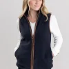 Country Fleece Gilet - Ink Navy