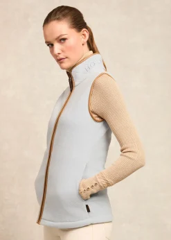 Country Fleece Gilet - Pale Blue