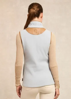 Country Fleece Gilet - Pale Blue