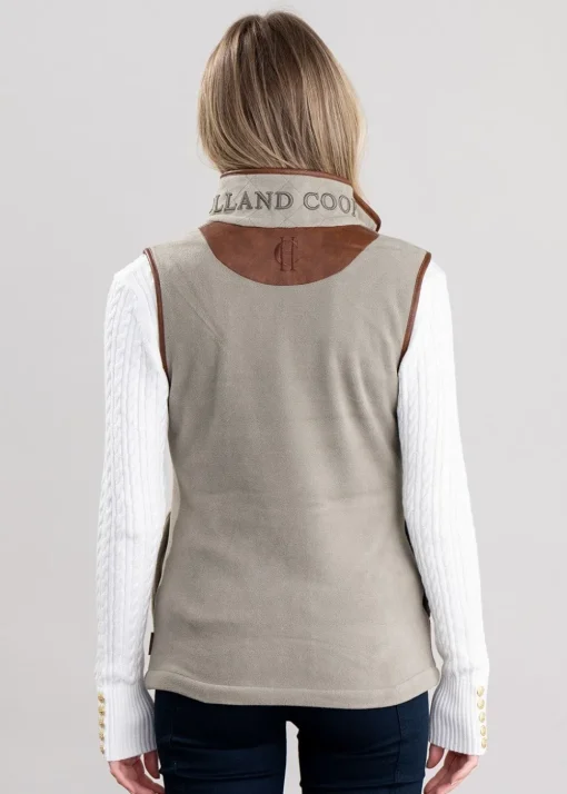 Country Fleece Gilet - Sage