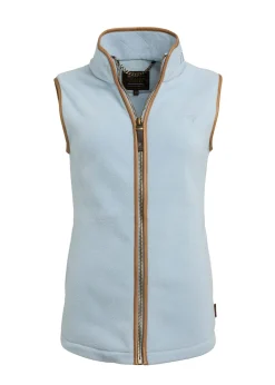 Country Fleece Gilet - Pale Blue