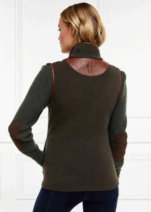 Country Fleece Gilet - Khaki