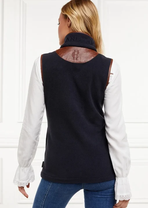 Country Fleece Gilet - Ink Navy
