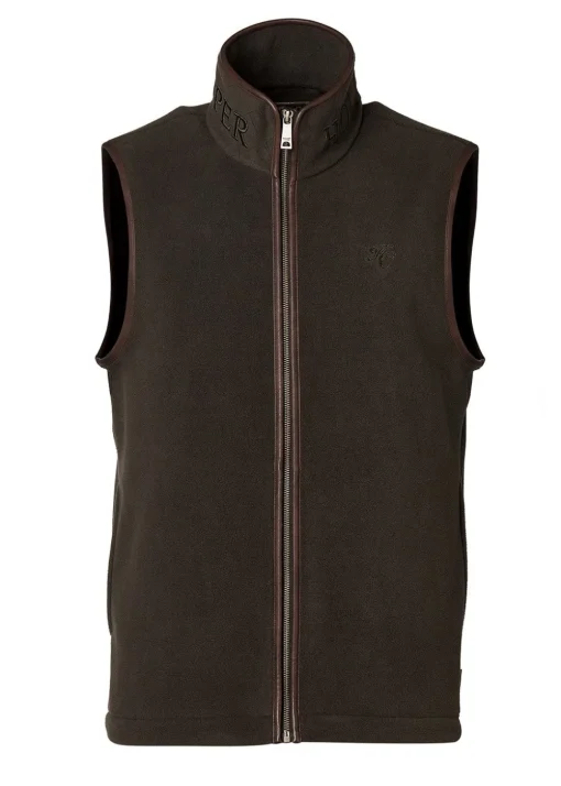 Country Fleece Gilet - Khaki