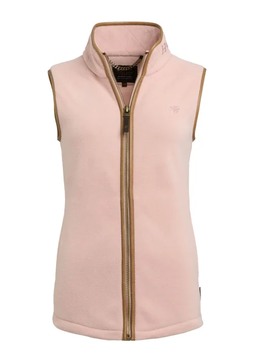 Country Fleece Gilet - Soft Pink