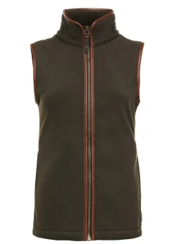 Country Fleece Gilet - Khaki