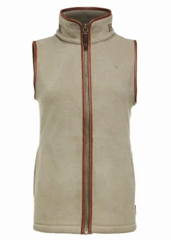 Country Fleece Gilet - Sage