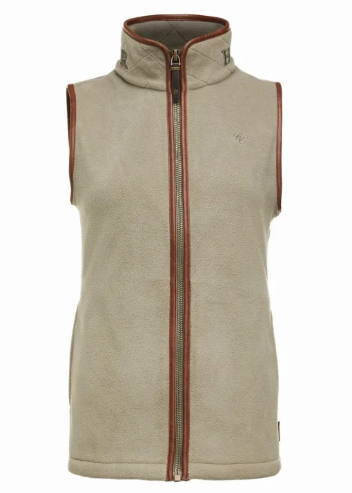 Country Fleece Gilet - Sage