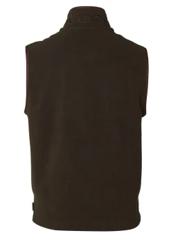 Country Fleece Gilet - Khaki