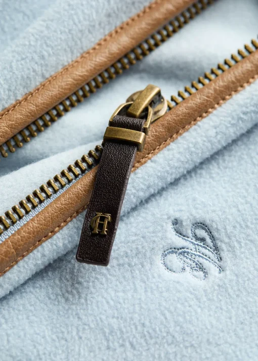 Country Fleece Gilet - Pale Blue