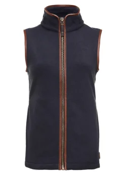Country Fleece Gilet - Ink Navy