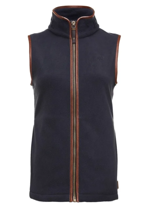 Country Fleece Gilet - Ink Navy