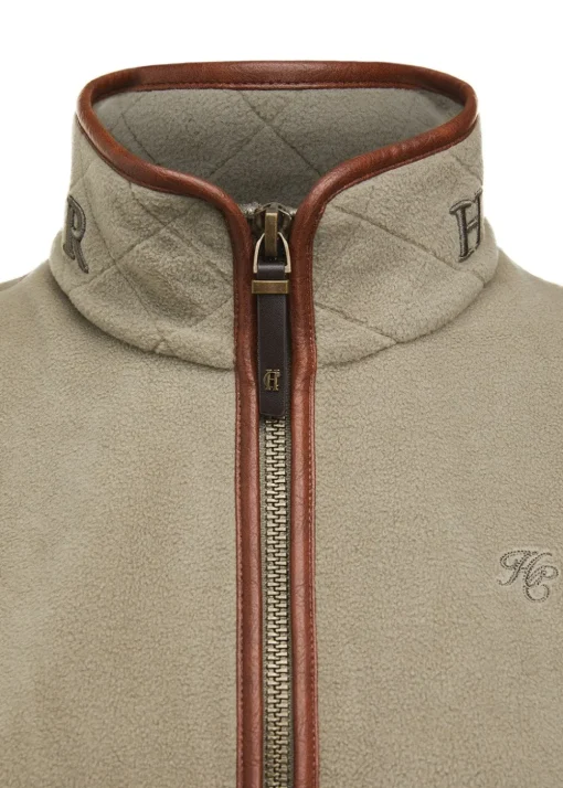 Country Fleece Gilet - Sage