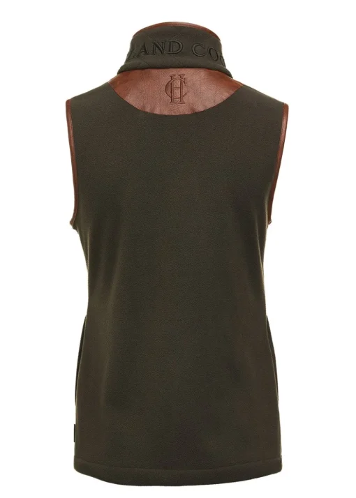 Country Fleece Gilet - Khaki