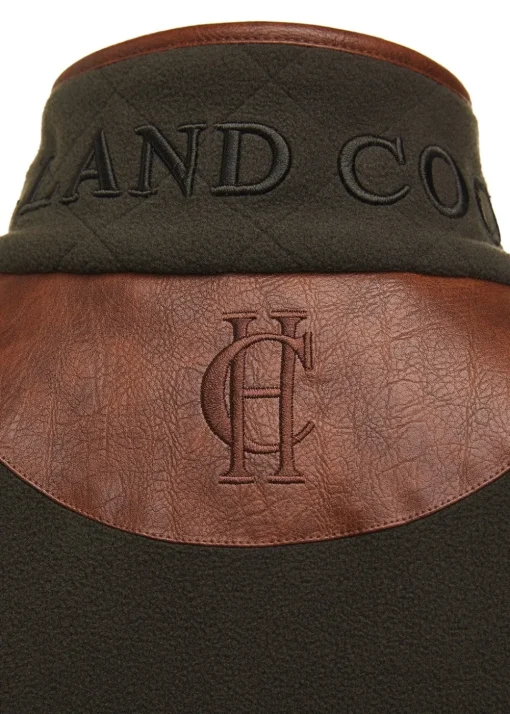 Country Fleece Gilet - Khaki