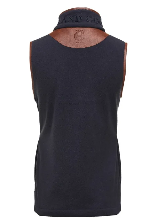 Country Fleece Gilet - Ink Navy
