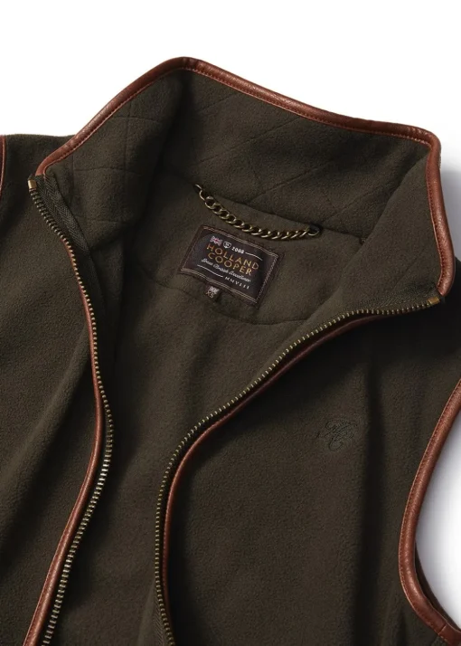 Country Fleece Gilet - Khaki