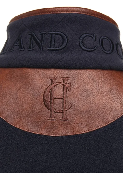 Country Fleece Gilet - Ink Navy