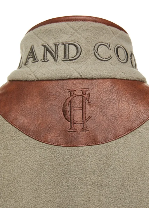 Country Fleece Gilet - Sage