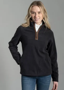 Country Fleece Quarter Zip - Ink Navy