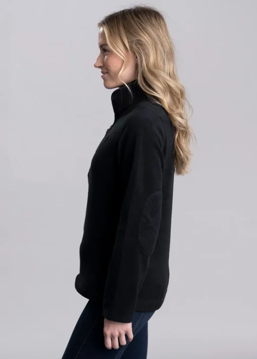 Country Fleece Quarter Zip - Black