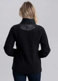 Country Fleece Quarter Zip - Black