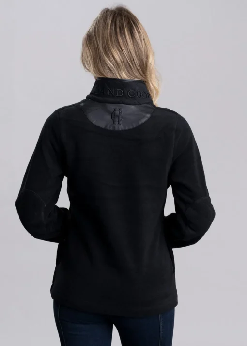 Country Fleece Quarter Zip - Black