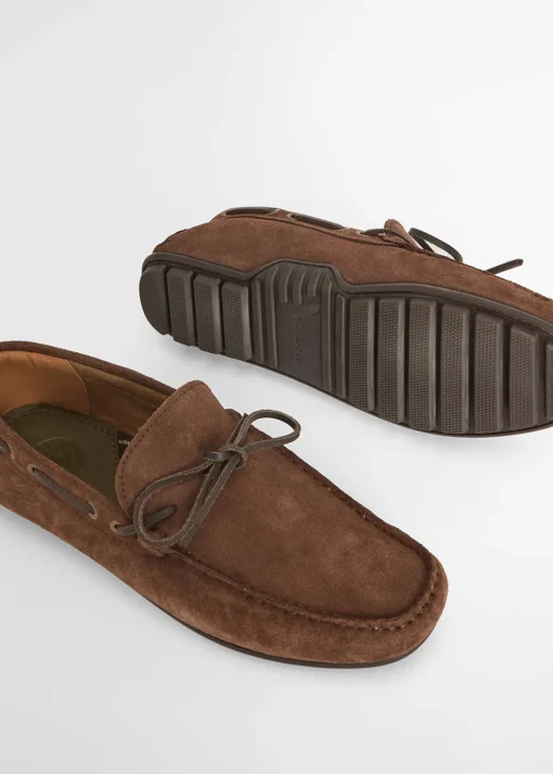 Courage Driving Shoes - Choco Suede