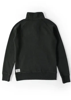 Crest Zip Henley - Racing Green