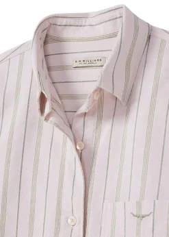 Crispin Shirt - Pink and Green