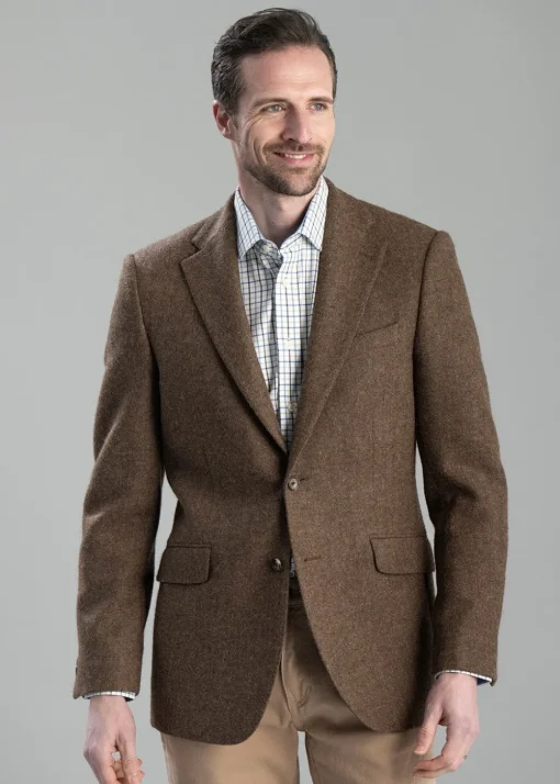 Crookham Tweed Jacket - Latte
