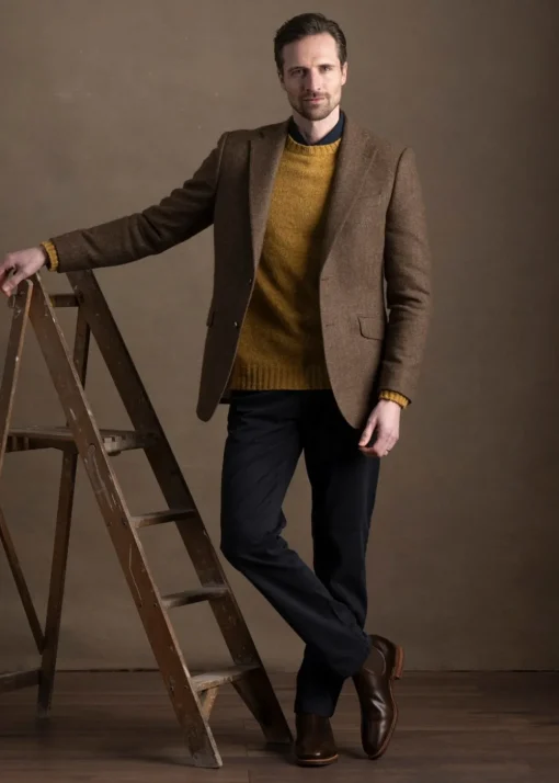 Crookham Tweed Jacket - Latte