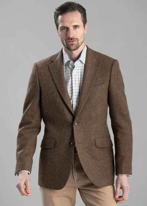 Crookham Tweed Jacket - Latte