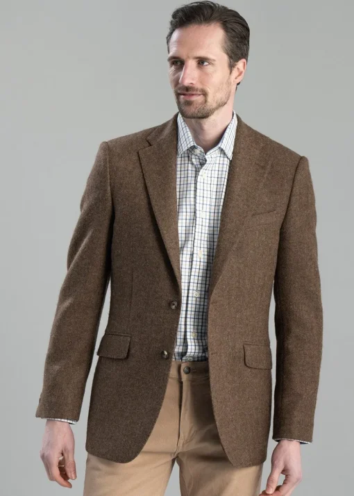 Crookham Tweed Jacket - Latte