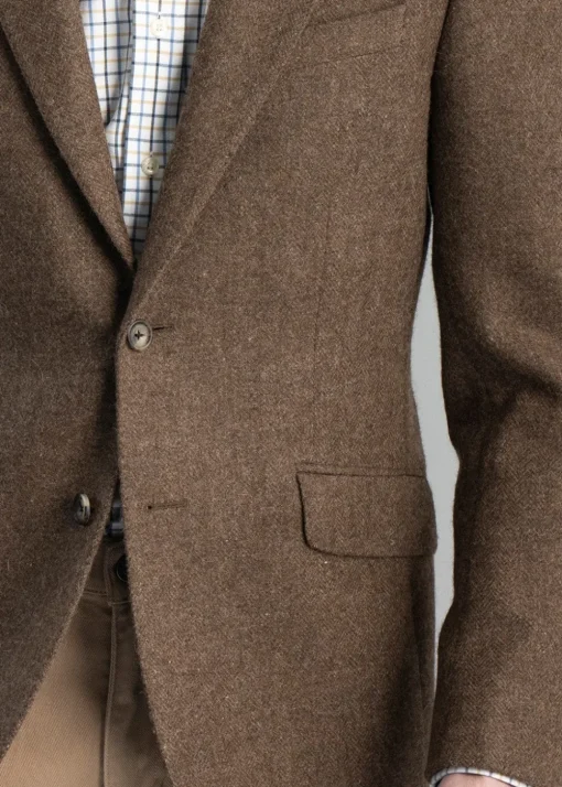 Crookham Tweed Jacket - Latte