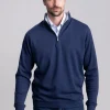 Crown Comfort Pullover - Navy