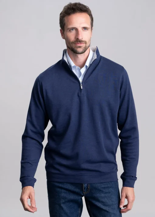 Crown Comfort Pullover - Navy