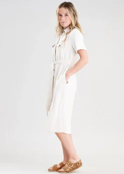 Daisy Linen Dress - Oat