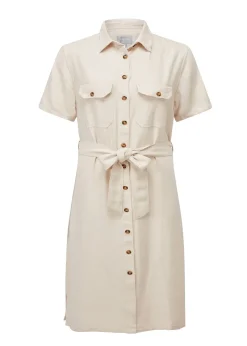 Daisy Linen Dress - Oat