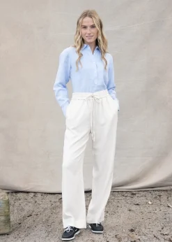 Daphne Linen Trousers - Oat